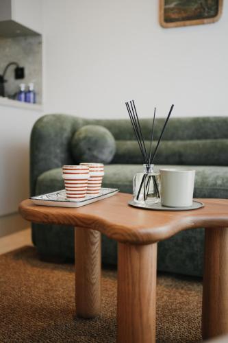 Appartement Pro et Cosy parfait pour séjour d'affairesにあるシーティングエリア