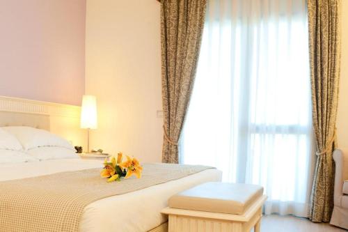 Кровать или кровати в номере Hotel Girifalco - Nature & Relax
