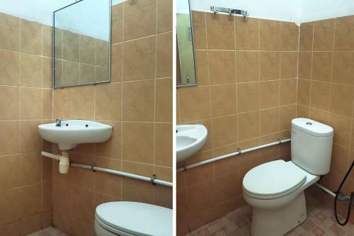 Ванная комната в Hotel O Lima Dara