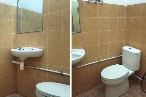 Ванная комната в Hotel O Lima Dara