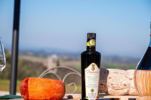 Nápoje v ubytování Agriturismo Pascianella Appartamento bel tramonto
