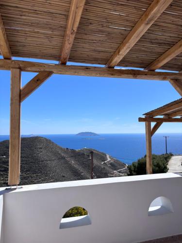 a view of the ocean from a house at The Anafians Studios in Anafi