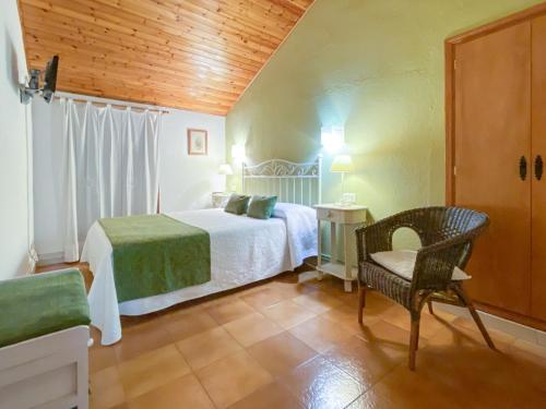 Ένα ή περισσότερα κρεβάτια σε δωμάτιο στο Apartaments casa Macia rialp