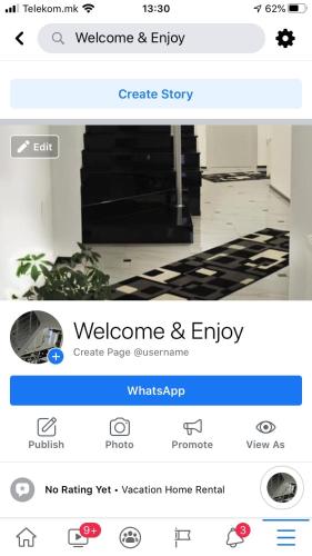 TV a/nebo společenská místnost v ubytování Welcome&Enjoy 2