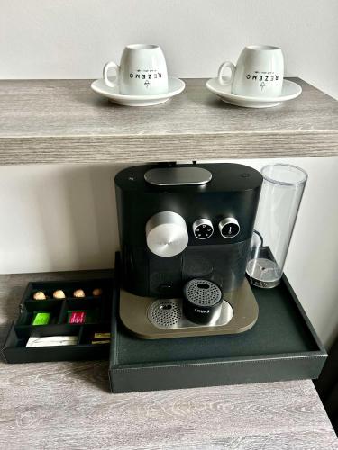 Kohvi ja tee valmistamise võimalus majutusasutuses Hotel Berlin, Berlin, a member of Radisson Individuals
