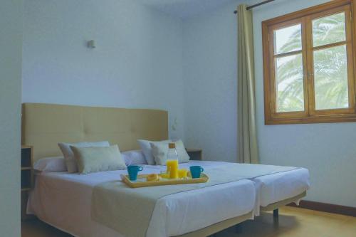 Postel nebo postele na pokoji v ubytování Casa Manai tranquilidad en el sur de Lanzarote