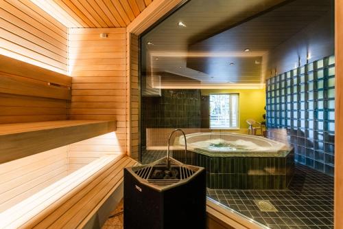 Koupelna v ubytování Saaremaa Rannahotell ' Beach Hotel