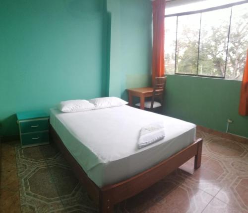 Postel nebo postele na pokoji v ubytování Plaza Jungle Hostel