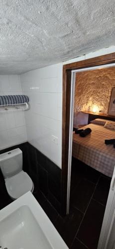 Koupelna v ubytování Casa el corredor