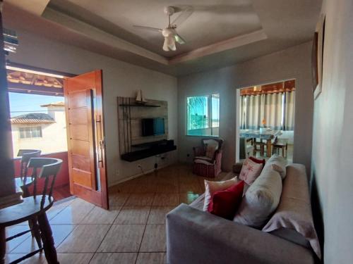 Televisyen dan/atau pusat hiburan di Casa Privada em Búzios