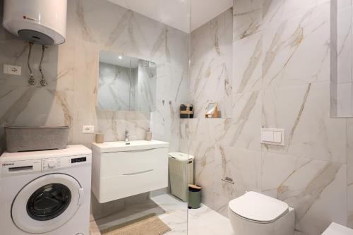 Salle de bains dans l'établissement SanPietro Vacation Rentals