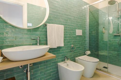 Koupelna v ubytování Relais Villa Rizzi