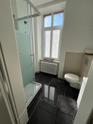 Koupelna v ubytování Renoviertes Appartment mit 2 Schlafzimmern