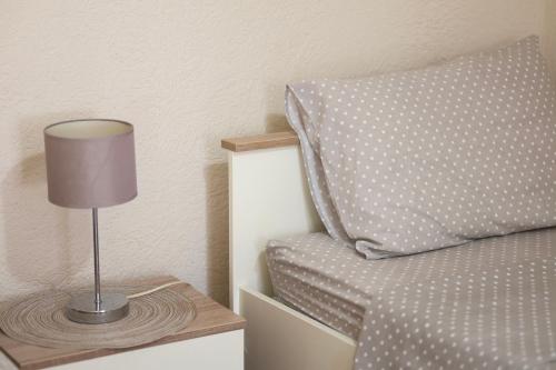 Zona de estar de Apartments Moskov
