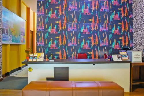 Χώρος καθιστικού στο Collection O 92268 Hotel Aero