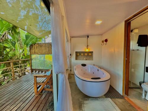 Vannituba majutusasutuses Hospedaria Freguesia de Santo Antônio