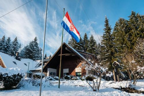 Pansion Risnjak v zimě