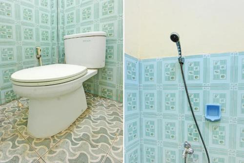 Hotel O Kos Agi Mataram Near Masjid Hissoh Al-Fahamにあるバスルーム