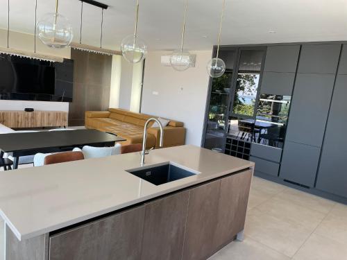Η κουζίνα ή μικρή κουζίνα στο Kisfaludy Residence