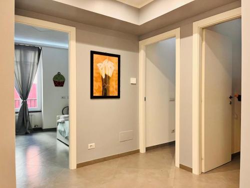 Letto o letti in una camera di Nice apartments in the historic center