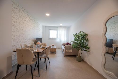 Area soggiorno di NUBA apartamentos turísticos