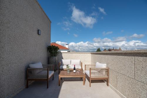 Balcone o terrazza di NUBA apartamentos turísticos