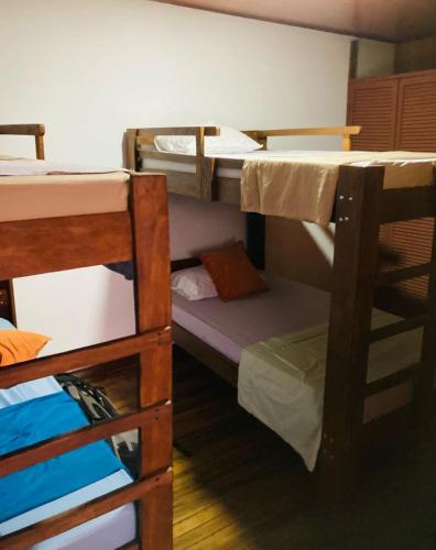 Postel nebo postele na pokoji v ubytování Hospedaje Casa Mar
