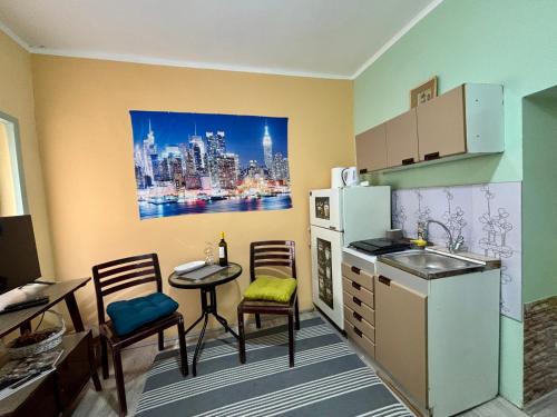 Kuchyň nebo kuchyňský kout v ubytování Vracar Affordable Suites - Vracar Povoljni Stanovi