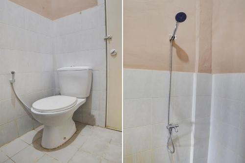 Ένα μπάνιο στο Hotel O Penginapan Syariah Faster Inn