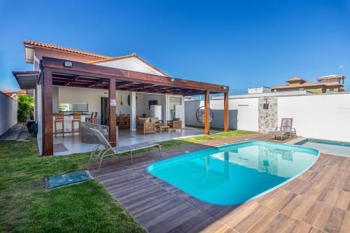 Πισίνα στο ή κοντά στο WB03 Casa confortável c/ Piscina- Seu Espaço Exclusivo