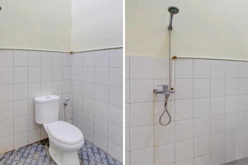 Ένα μπάνιο στο Hotel O Guest House Mulia Dua Syariah