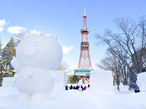 Το Sapporo View Hotel Odori Park τον χειμώνα