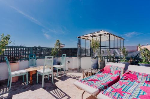 Balcó o terrassa a Riad Manaoui