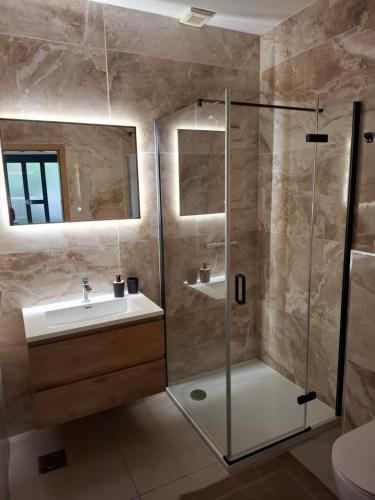 Kúpeľňa v ubytovaní Blanka Apartment