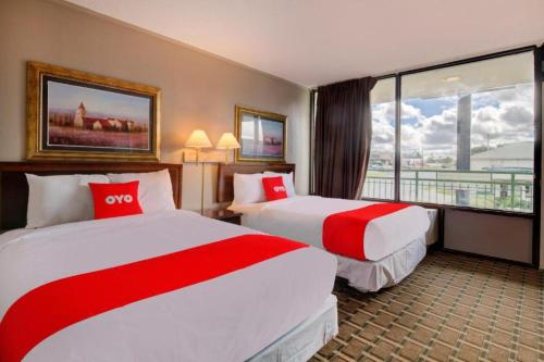 OYO Hotel Douglas GA US-441にあるベッド