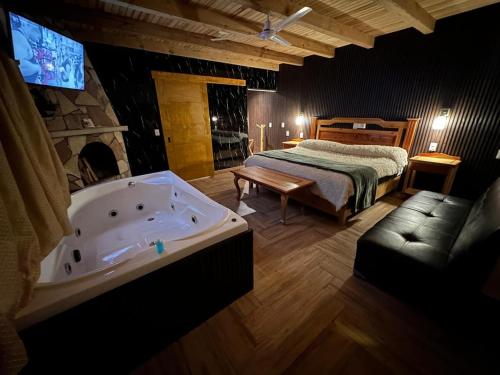 Fotografie z fotogalerie ubytování Cabaña Zacatlan Jacuzzi v destinaci Tomatlán