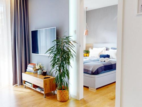 Fotografia z galérie ubytovania Apartament Green z garażem podziemnym vo Varšave