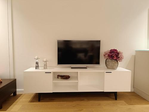 TV a/nebo společenská místnost v ubytování 3 M's Braga