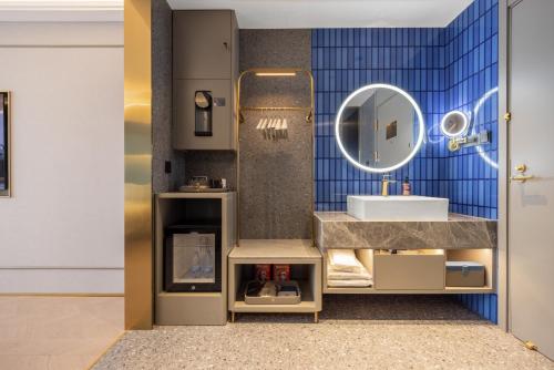 Mido Hotel - Nanning Anji Wanda Plaza Branchにあるバスルーム