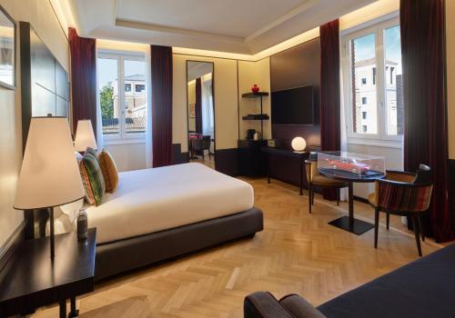 Postel nebo postele na pokoji v ubytování 47 Boutique Hotel