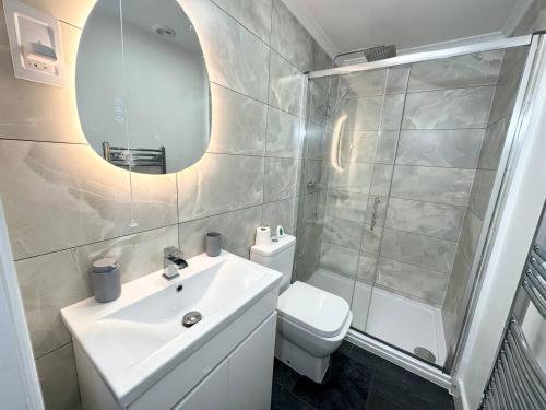 Koupelna v ubytování Portsmouth