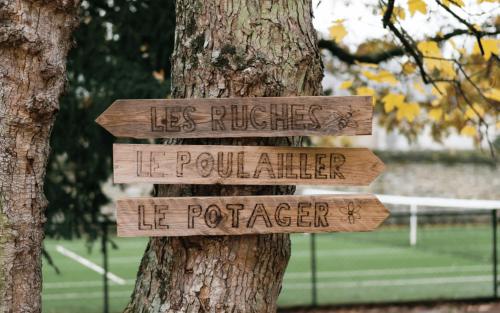 Сертификат, награда, вывеска или другой документ, выставленный в Hotel Demeures de Campagne Château de Fontainebleau