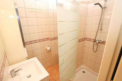 Koupelna v ubytování Grand studio 5 pour 2 a 4 p