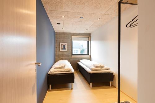 Katil atau katil-katil dalam bilik di Á Varða Apartments