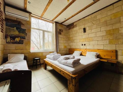 Ένα ή περισσότερα κρεβάτια σε δωμάτιο στο Rooms43