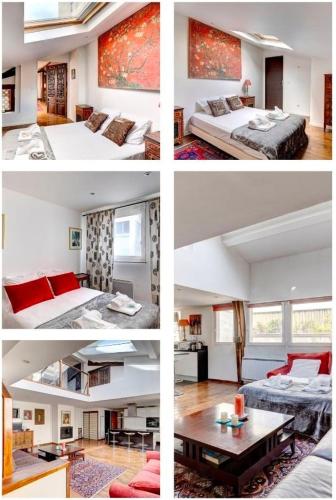 Photo de la galerie de l'établissement 259 Suite Suzy - Superb Duplex in Paris, à Paris