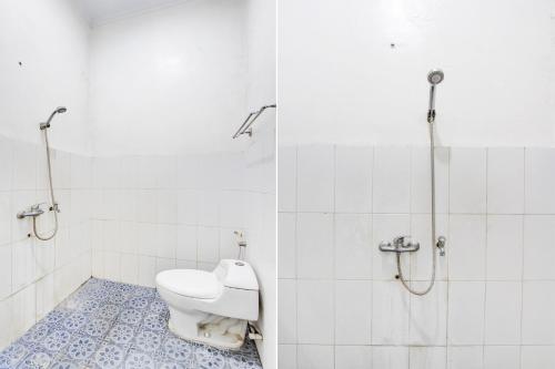 Bilik mandi di Hotel O Jalan Malioboro Near Stasiun Tugu Yogyakarta Formerly Hotel Baru