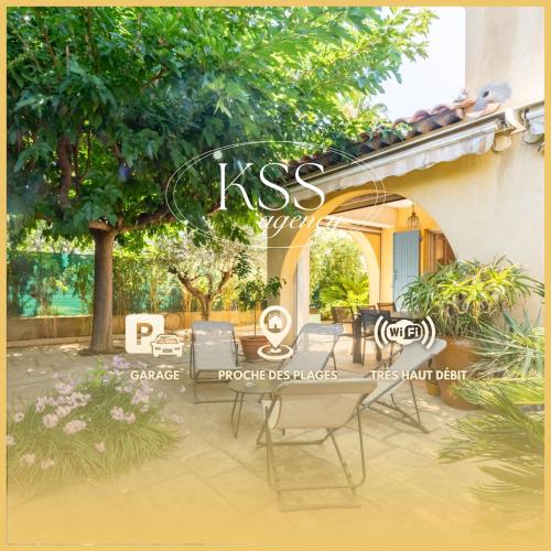 Maison 115m2 - 400 m de la plage - parking