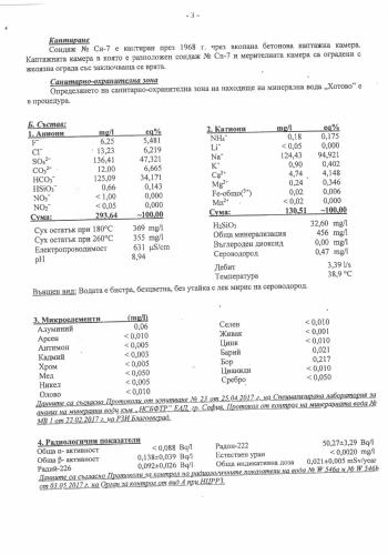 a page of a document with the names of different languages at Hit Hot House in Sandanski