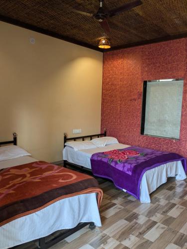 CharDara Agrotourism & FarmStayにあるベッド